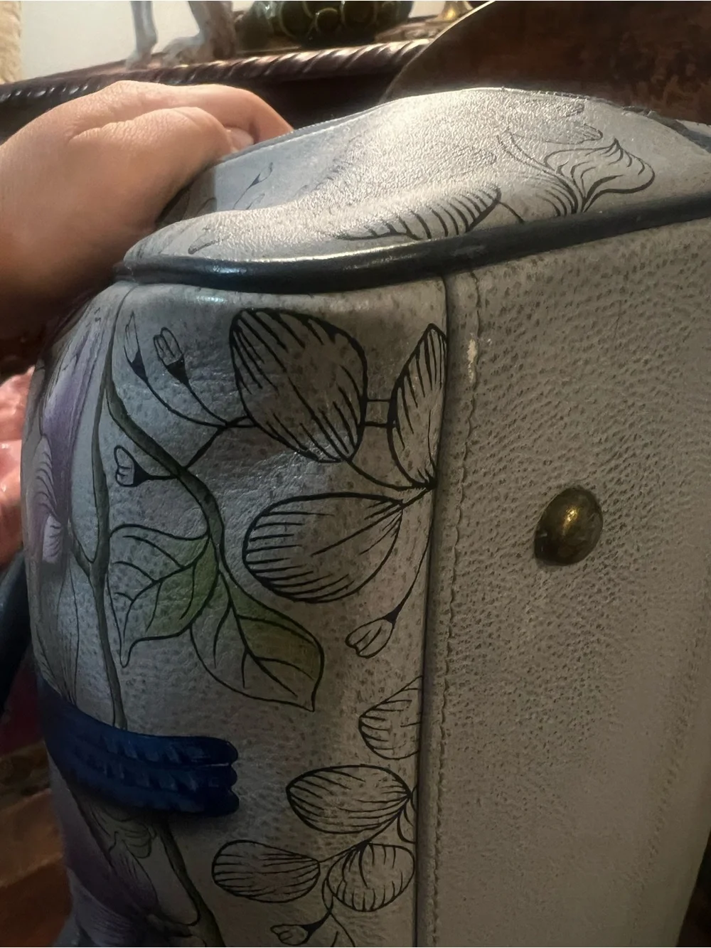 Anuschka artful satchel
